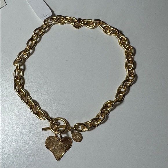 Sweetheart!  Susan Shaw Heart Toggle Necklace - NWT - Picture 4 of 5